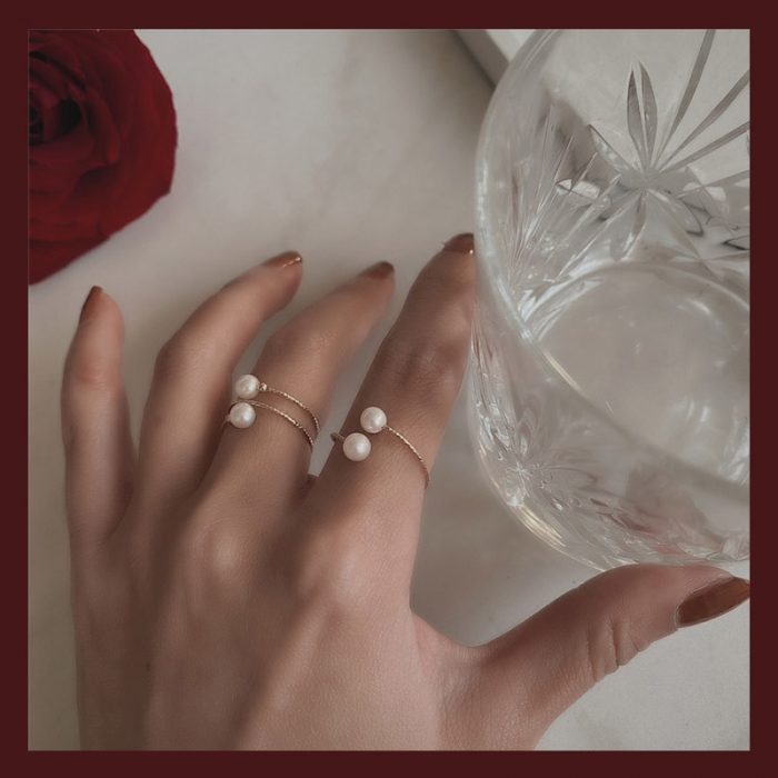 Lily Pearl Ring - Image 4