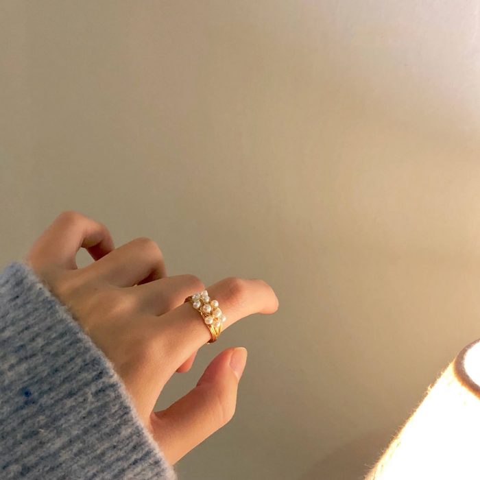 Aurora Pearl Wrap Ring - Image 5