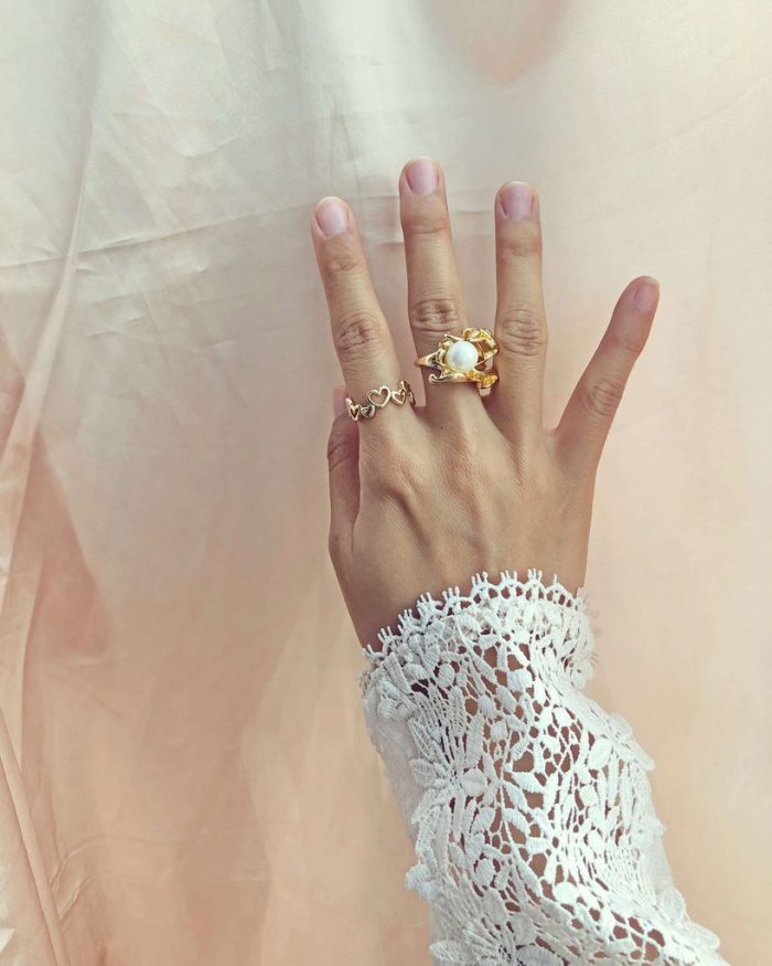 Juliet Heart Link Ring - Image 2