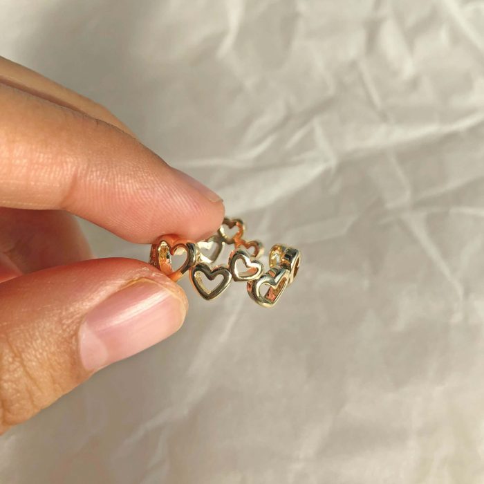 Juliet Heart Link Ring - Image 3