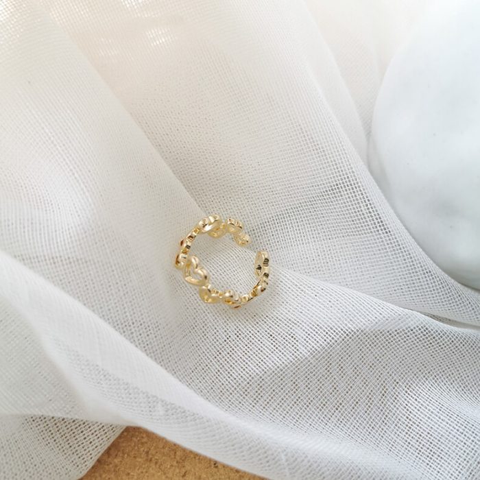 Juliet Heart Link Ring - Image 4
